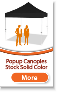 Popup Canopies Stock Solid Colors